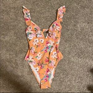 Express Floral One Piece Swimsuit